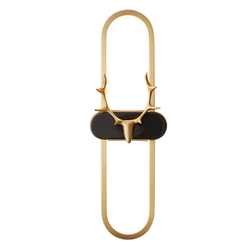 مصباح حائط LED بتصميم رأس غزال عصري