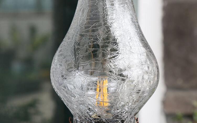 Vintage Antique Kerosene Oil Lamp 1-Light Table Lamp