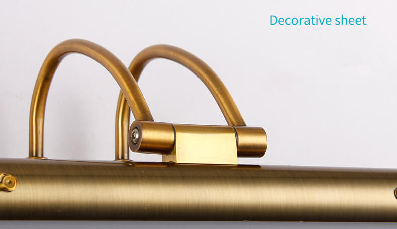 Retro European Carved 1-Light LED Mirror Front Light