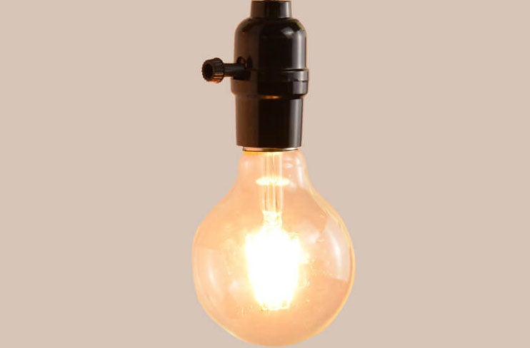 Industrial Woven Rope Hand -Shaped 1-Light Wall Sconce Lamp