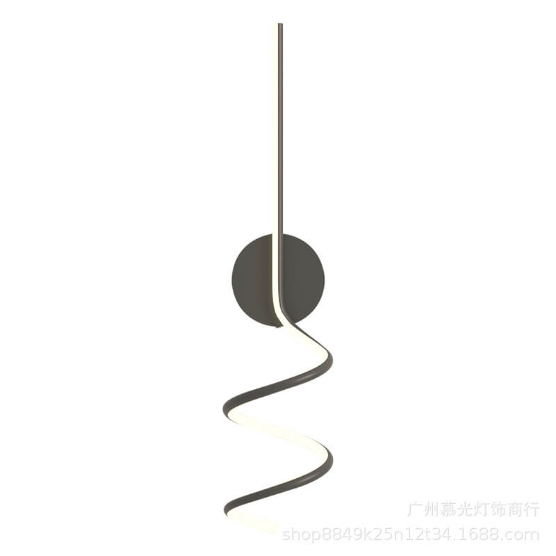 Minimalist Creative Arcs Lines 1-Light LED Wall Sconce Lamp
