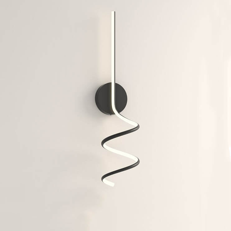 Minimalist Creative Arcs Lines 1-Light LED Wall Sconce Lamp