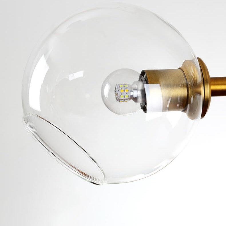 モダンガラス マジックビーン 8灯 LEDシャンデリア