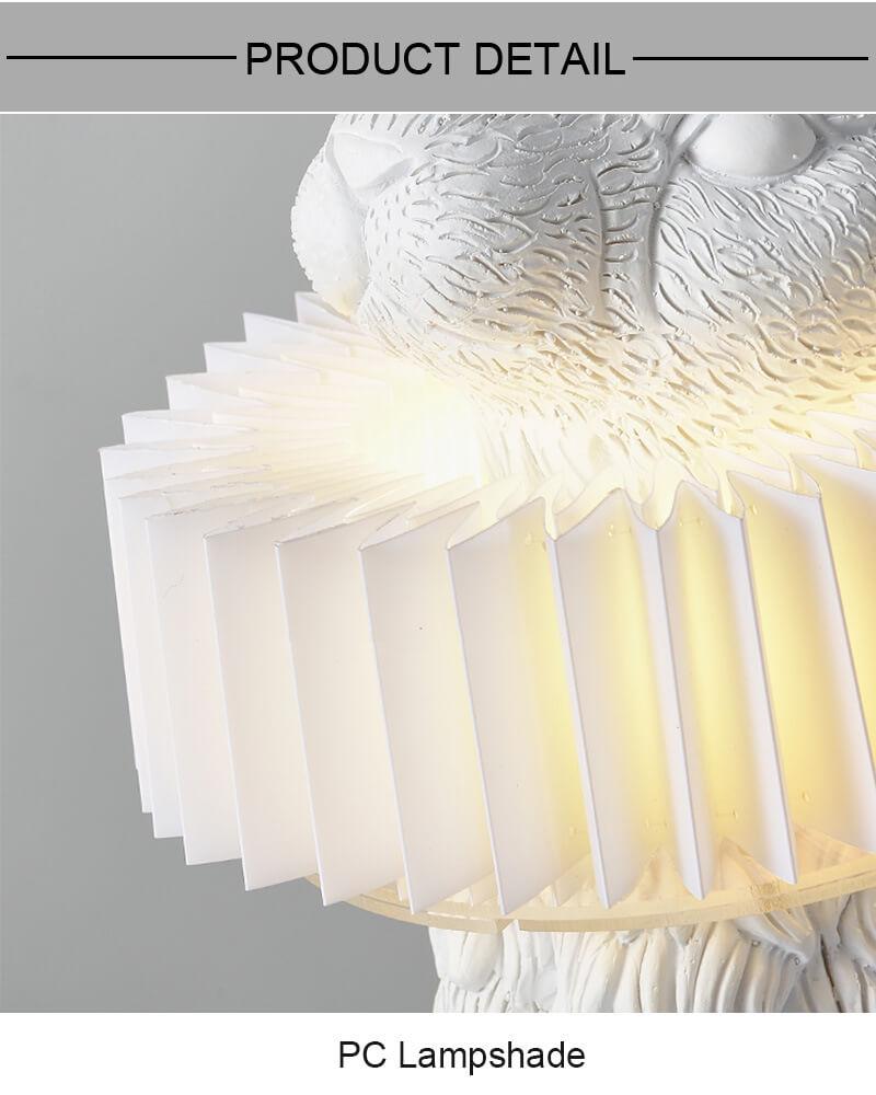 Modern Creative Resin Rabbit LED 1-Light Table Lamp