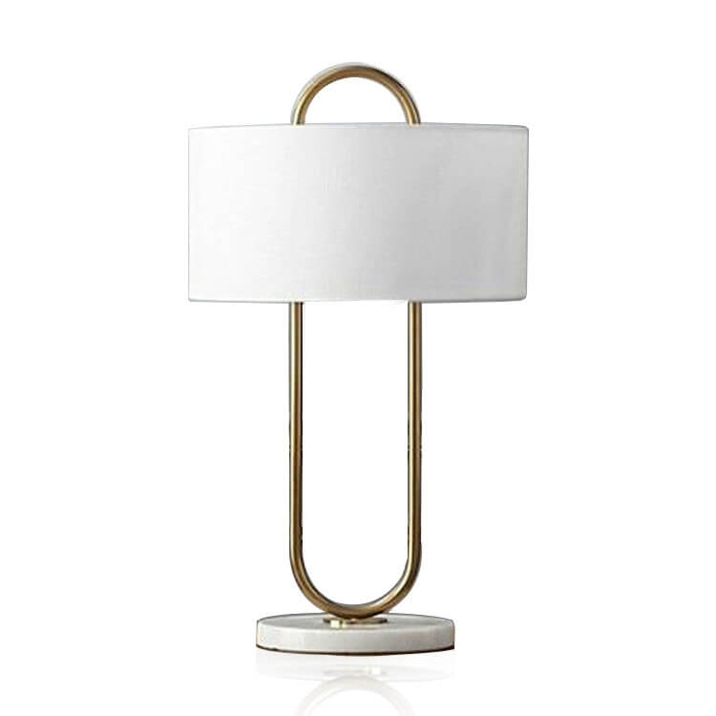 Modern Minimalist Creative Oval Ring Design 1-Light Table Lamp