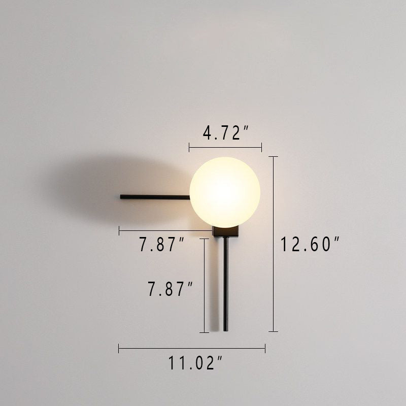Nordic Industrial Retro Combination Graphic 1-Light Wall Sconce Lamp