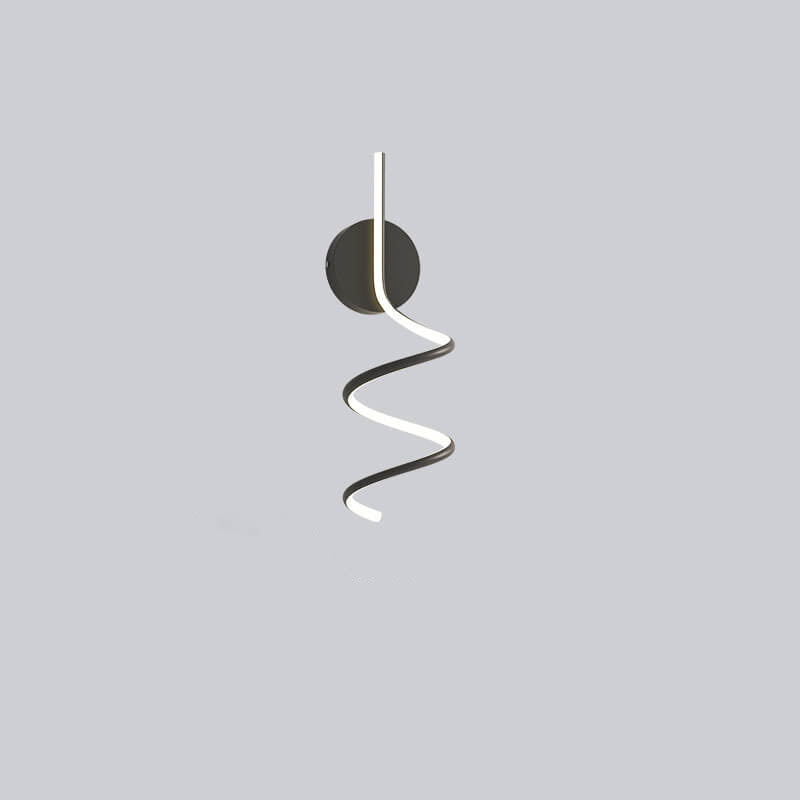 Minimalist Creative Arcs Lines 1-Light LED Wall Sconce Lamp