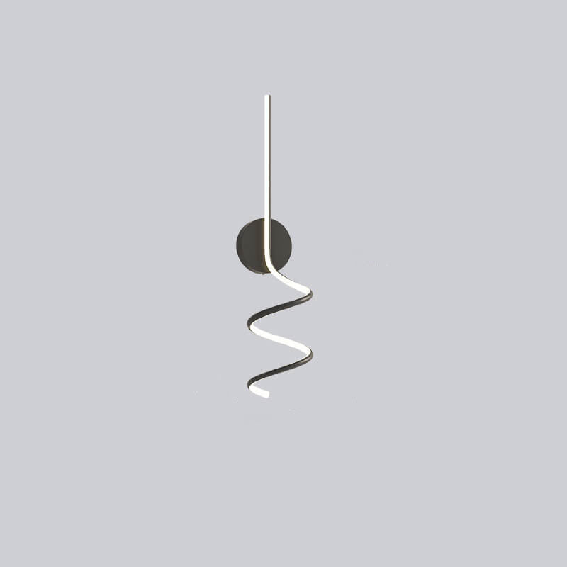 Minimalist Creative Arcs Lines 1-Light LED Wall Sconce Lamp