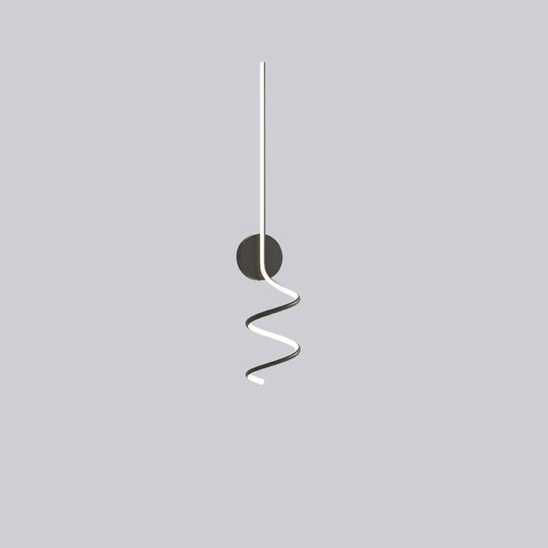 Minimalist Creative Arcs Lines 1-Light LED Wall Sconce Lamp