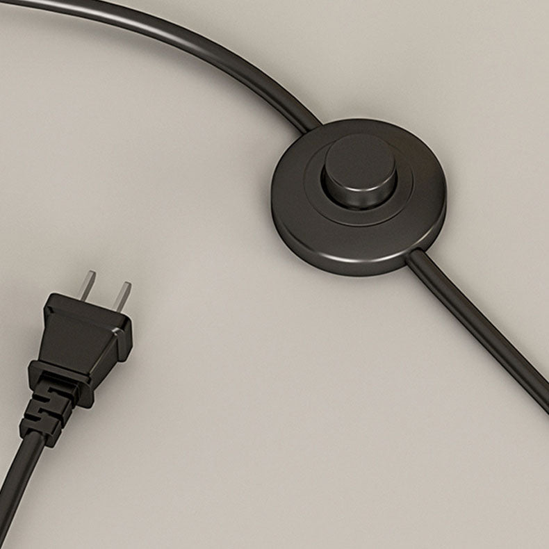 Modern Minimalist Round Tripod Iron Acrylic LED Standing Floor Lamp For Living Room