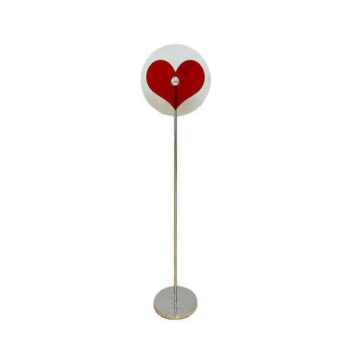 Creative Heart Shape 1-Light LED Vibes Standing Floor Lamp