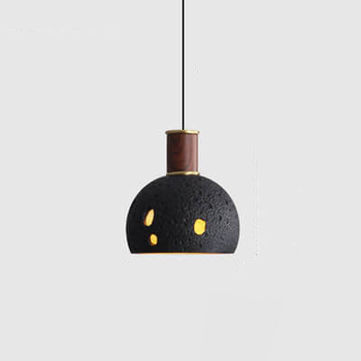 Creative Vintage Resin Dome 1-Light Pendant Light