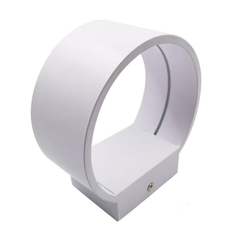 Modern Circle 1-Light LED Mini Wall Sconce Lamp