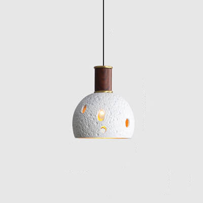 Creative Vintage Resin Dome 1-Light Pendant Light