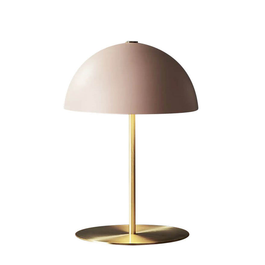 Nordic Macaron Dome Shade 1-Light Table Lamp