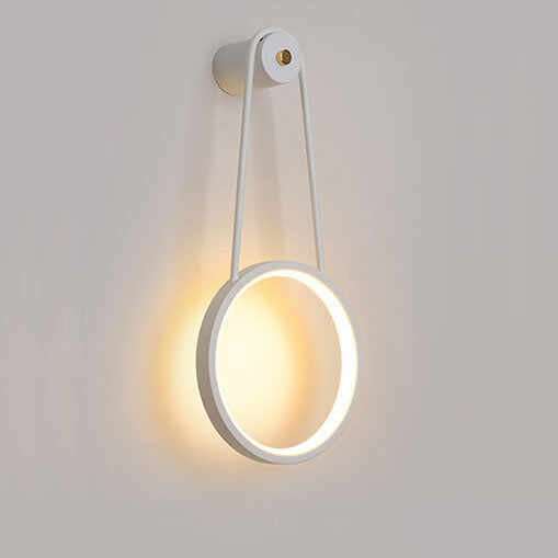مصباح حائط LED دائري معلق بتصميم عصري بسيط