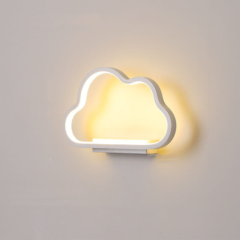 مصباح حائط LED على شكل سحابة بسيطة من نورديك