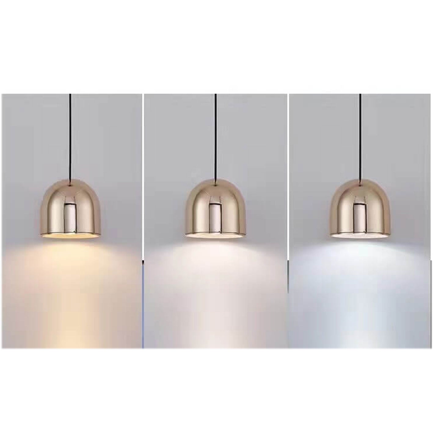 مصباح LED صغير على شكل قبة بتصميم عصري بسيط