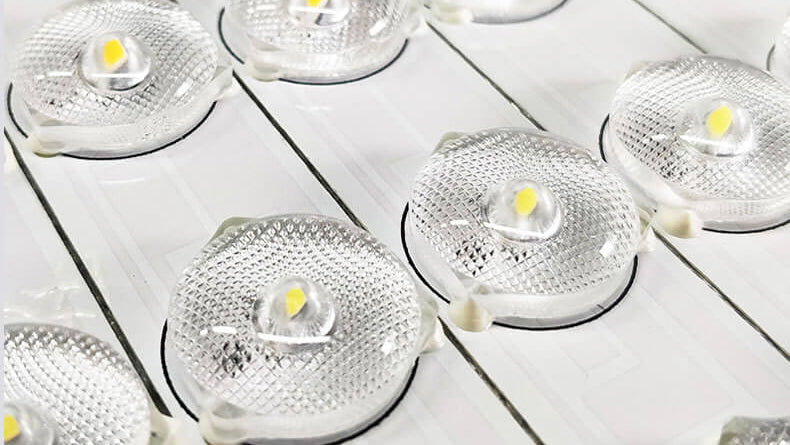 Modern Wooden Acrylic Shade Planet Design LED Flush Mount Light