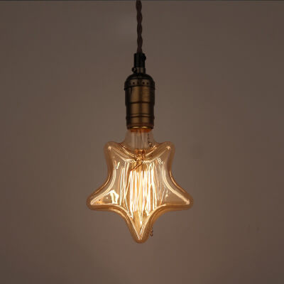 Retro 1-Light Single Pendant Light 3 Design