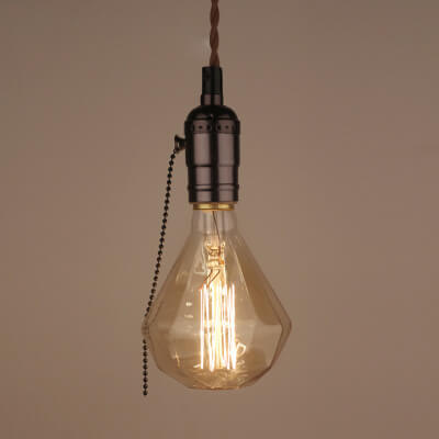 Retro 1-Light Single Pendant Light 3 Design