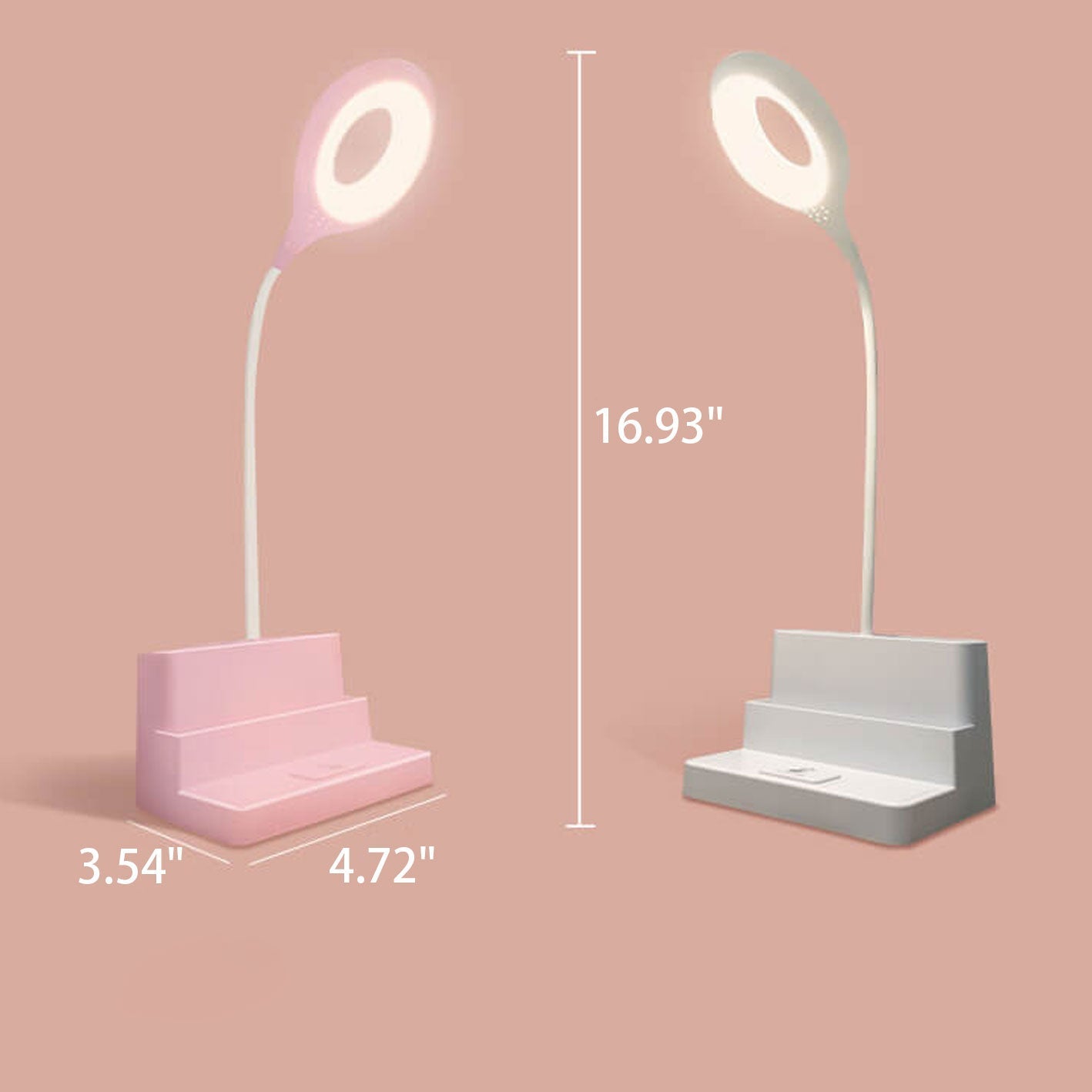 Multifunctional Touch Pen USB Rechargeable Reading Desk Lamp