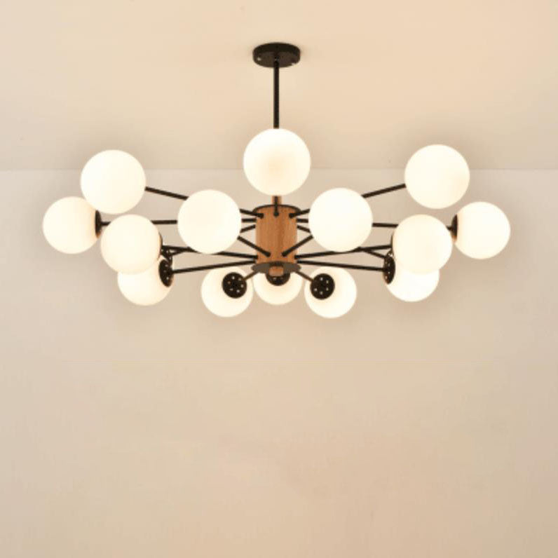 ثريا نورديك كريتيف جلاس ماجيك بينز الزجاجية 6/8/12/18 ضوءًا