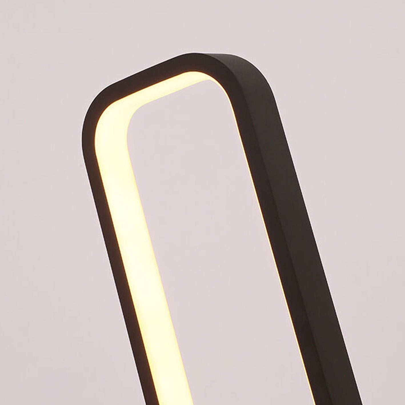 Modern Minimalist Ring Aluminum Silicone LED Table Lamp