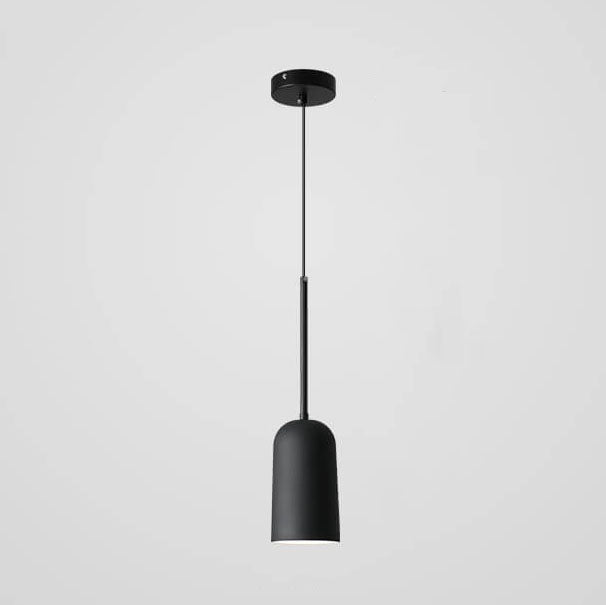 Modern Minimalist Macaron Geometric Metal 1-Light Pendant Light