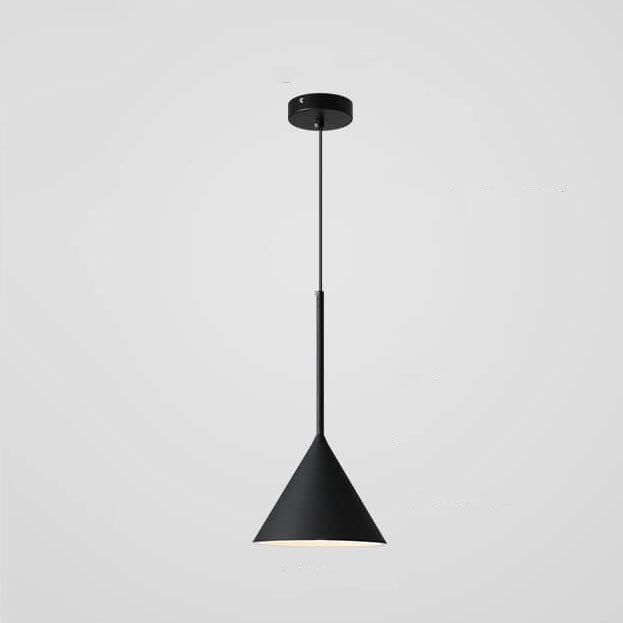 Modern Minimalist Macaron Geometric Metal 1-Light Pendant Light