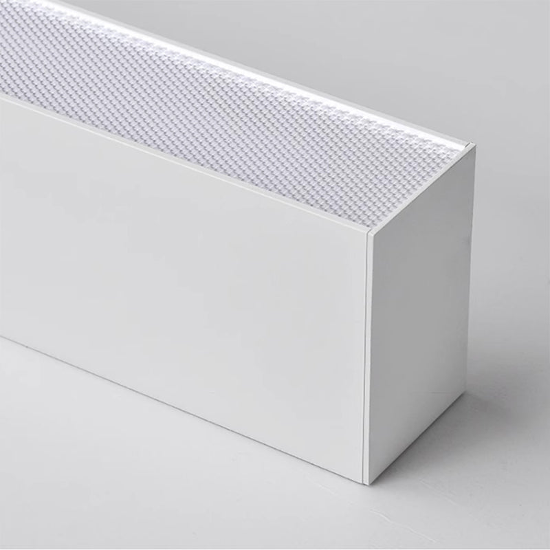 مصباح LED خطي معلق - إضاءة احترافية مضادة للتوهج وآمنة على شبكية العين، للاستخدام المنزلي والمكتبي