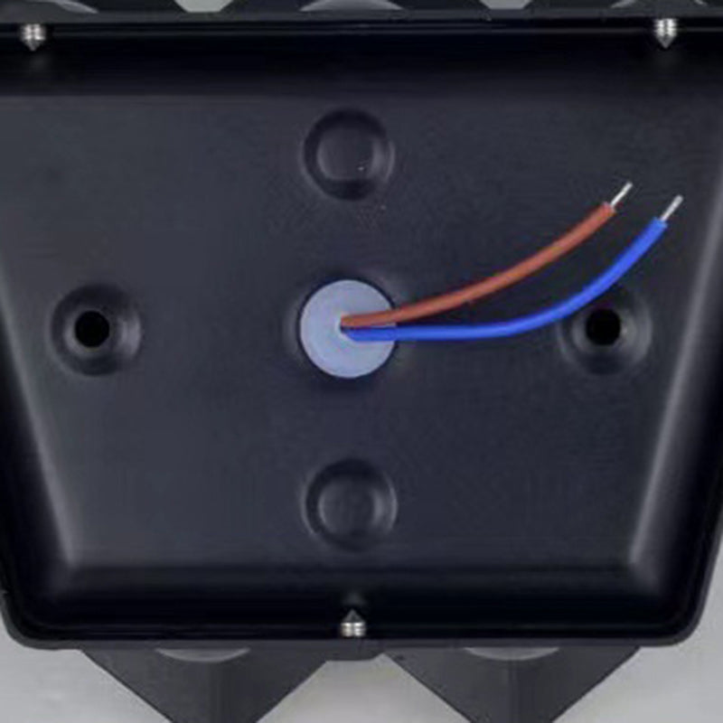 Modern Simplicity Polygon Aluminum Waterproof LED Wall Sconce Lamp For Outdoor Patios