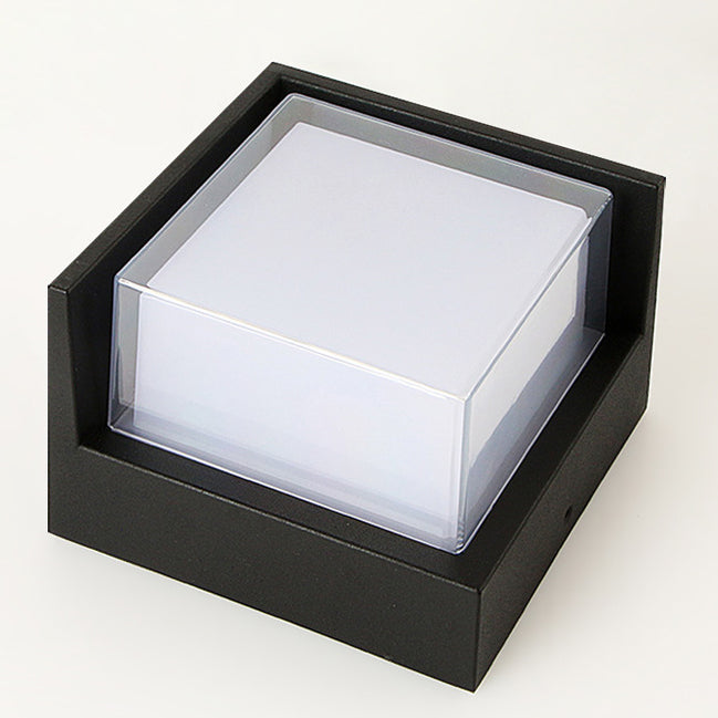 Modern Simplicity Round Square Waterproof Acrylic Aluminum LED Wall Sconce Lamp For Outdoor Patio