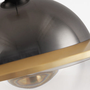 مصباح LED معاصر على شكل UFO من الألومنيوم والأكريليك لغرفة النوم