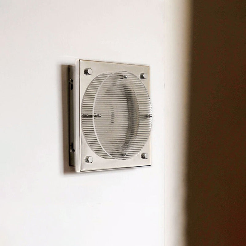 Modern Simplicity Square Hardware Acrylic LED Wall Sconce Lamp For Living Room