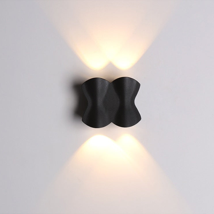 Modern Simplicity Waterproof Aluminum Iron LED Wall Sconce Lamp For Outdoor Patio