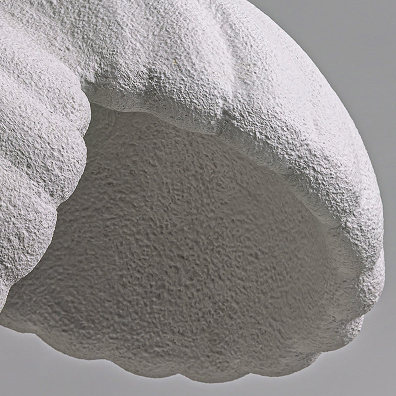 Traditional Japanese Full Polystyrene Lampshade Shell Round 1 - Light Chandelier For Dining Room