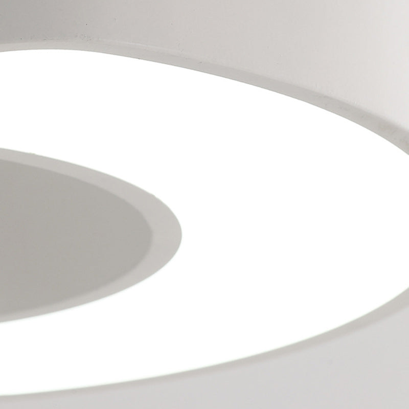 Modern Simplicity Dome Geometry Iron Acrylic Lampshade LED Chandelier For Office