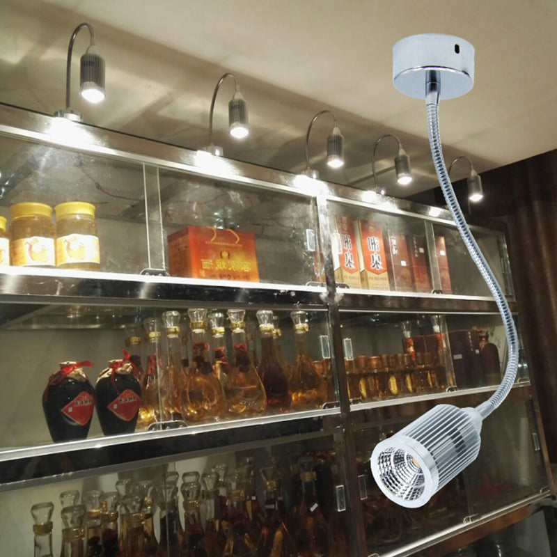 مصباح حائط LED مخروطي الشكل من الألومنيوم الصناعي المعاصر للاستخدام بجانب السرير