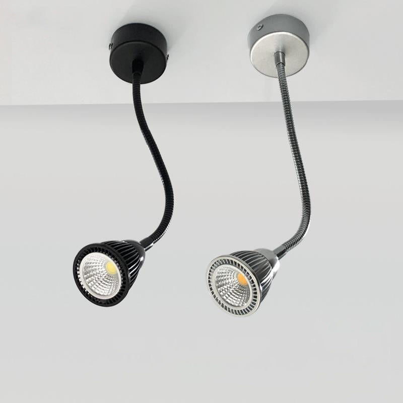 مصباح حائط LED مخروطي الشكل من الألومنيوم الصناعي المعاصر للاستخدام بجانب السرير