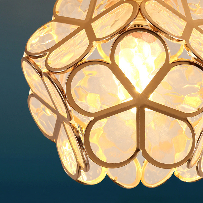Contemporary Scandinavian Hexagonal Iron 1/3 Light Island Light Chandelier For Dining Room