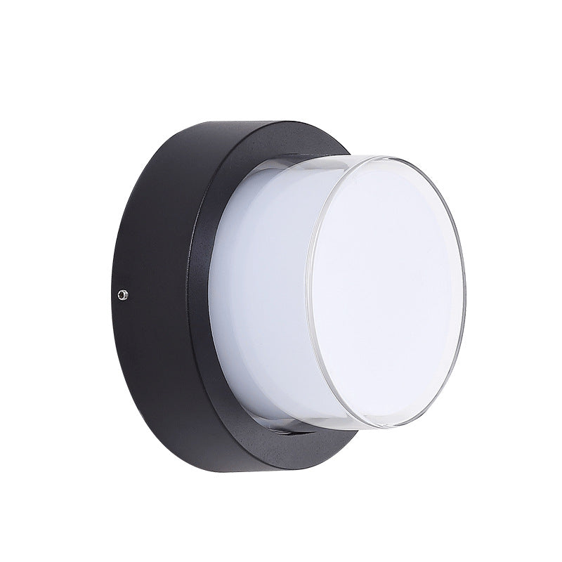Modern Minimalist Round Square Aluminum Acrylic LED Flush Mount Ceiling Light For Hallway