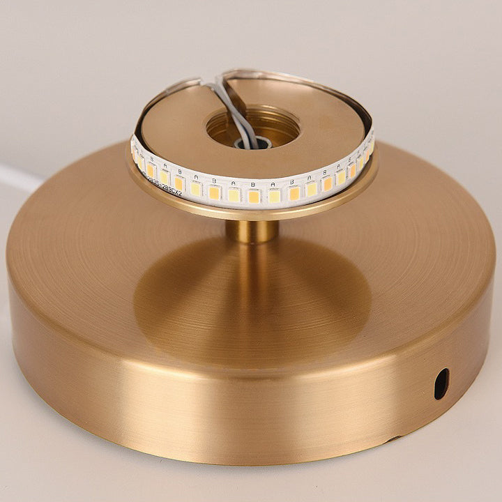 Modern Minimalist Round Lace Aluminum Acrylic LED Flush Mount Ceiling Light For Bedroom