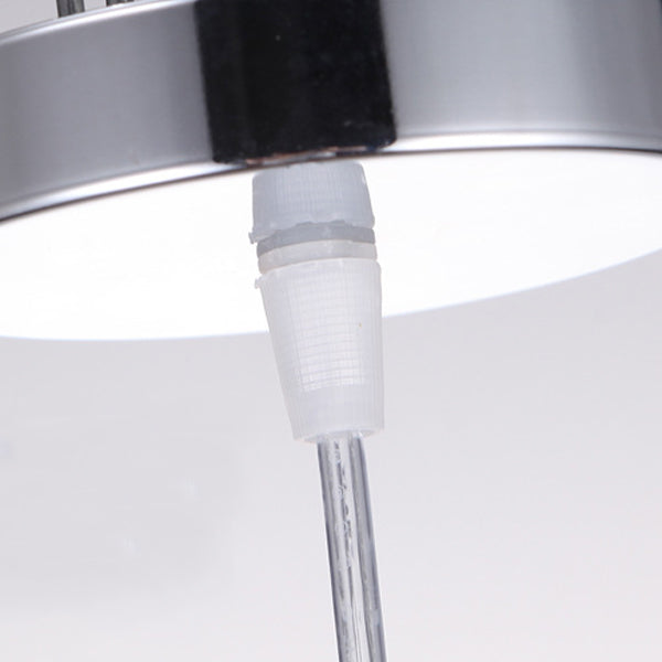 Modern Minimalist Football Basketball Iron Glass 1-Light Pendant Light For Bedroom