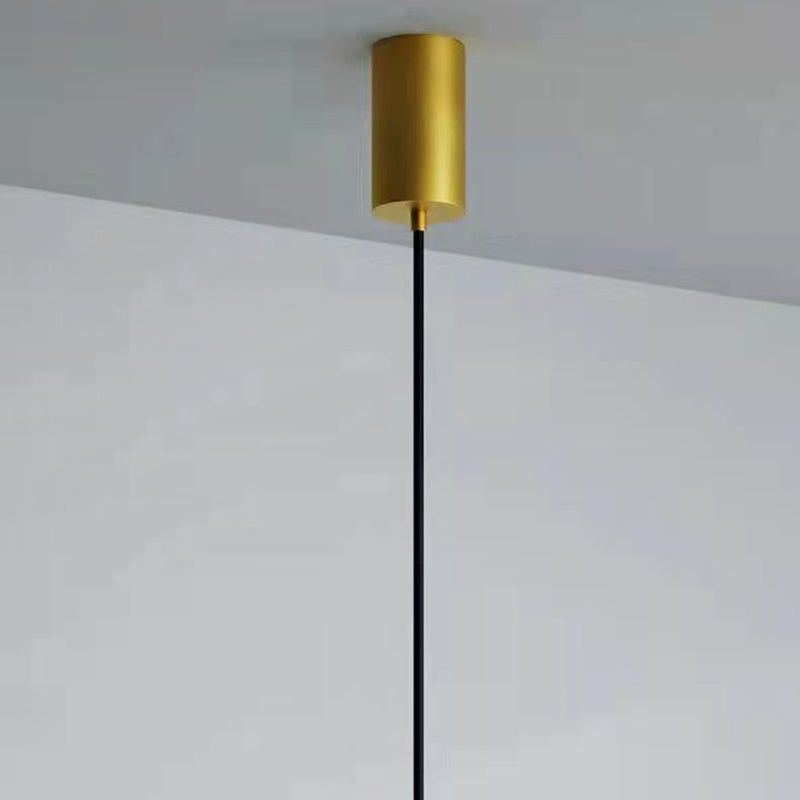 ثريا LED بيضاوية الشكل مصنوعة من المعدن والسيليكون بتصميم عصري بسيط لغرفة النوم وغرفة المعيشة