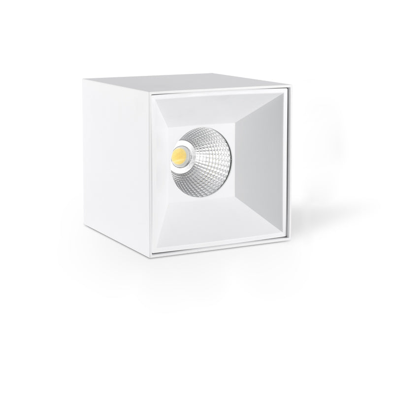 Modern Square Surface Mounted LED Downlight – Aluminum Flush Mount Ceiling Light For Living Room