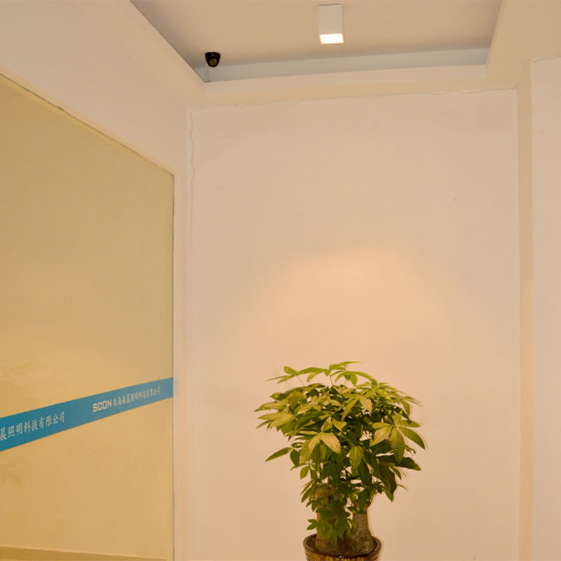 Modern Square Surface Mounted LED Downlight – Aluminum Flush Mount Ceiling Light For Living Room