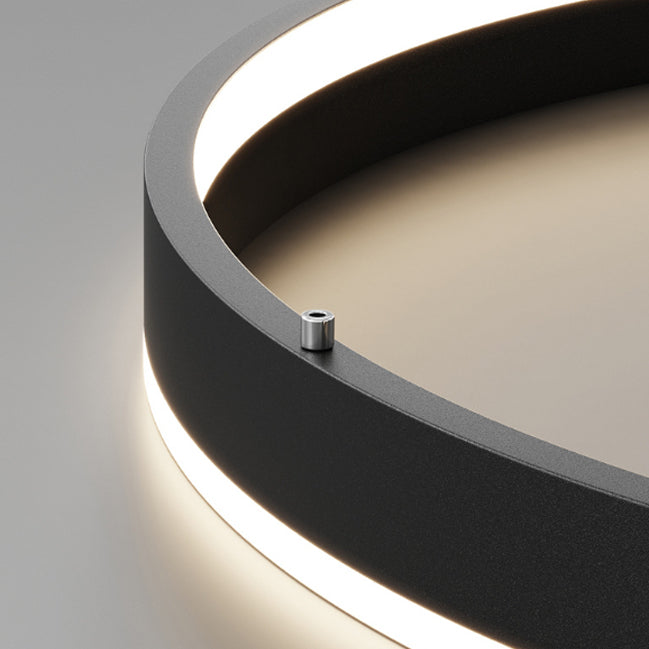 ثريا LED بتصميم عصري بسيط من الألومنيوم والكمبيوتر الشخصي على شكل كوكب مقوس لغرفة المعيشة وغرفة الطعام