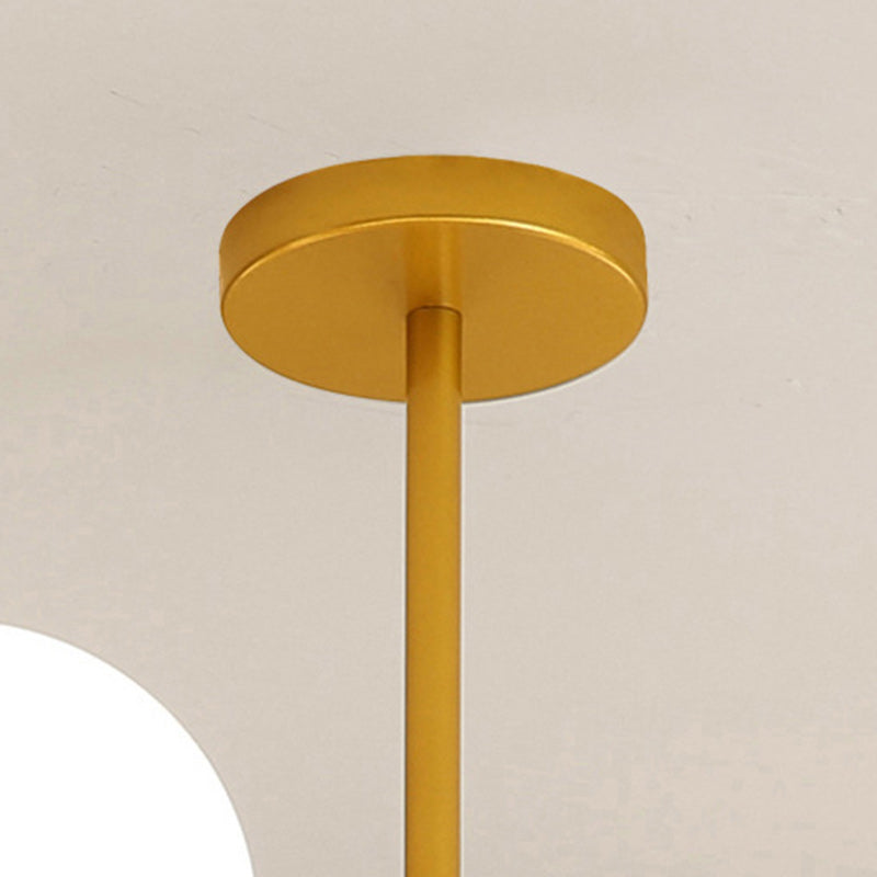 ثريا زجاجية معدنية معاصرة بتصميم إسكندنافي، 6/8/12/16 مصباحًا لغرفة المعيشة