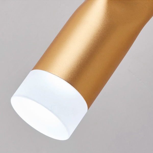 Contemporary Creative Aluminum And Crystal Spiral LED Pendant Light Spotlight Diffused Light For Dining Room And Bedside